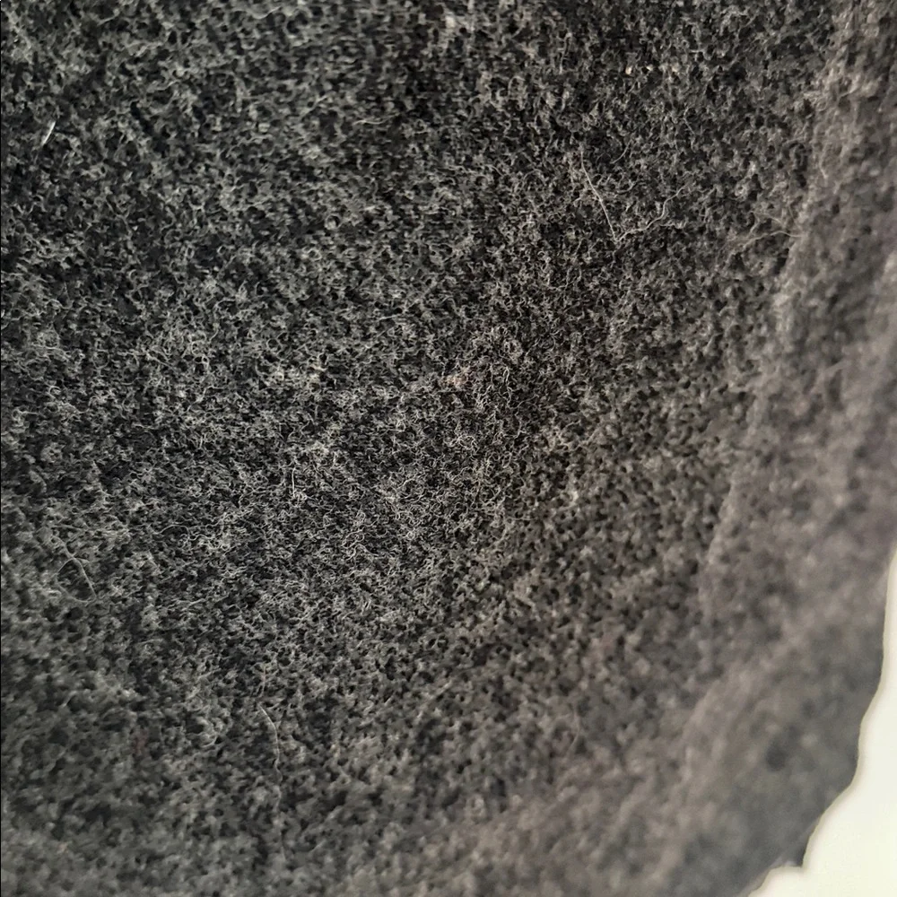 Cashmere Brand Gray 100% Wool Luxurious Cold Weather Scarf. Germany 1980’s